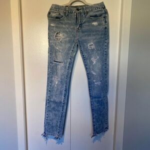 American Eagle Distressed Slim Jeans